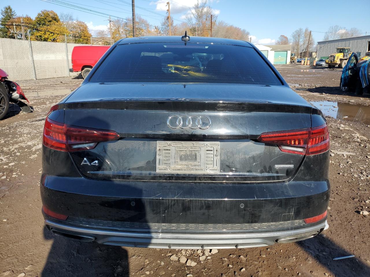 2019 Audi A4 VIN WAUENAF41KA015284 Copart auction photo, front end damage thumbnail 6
