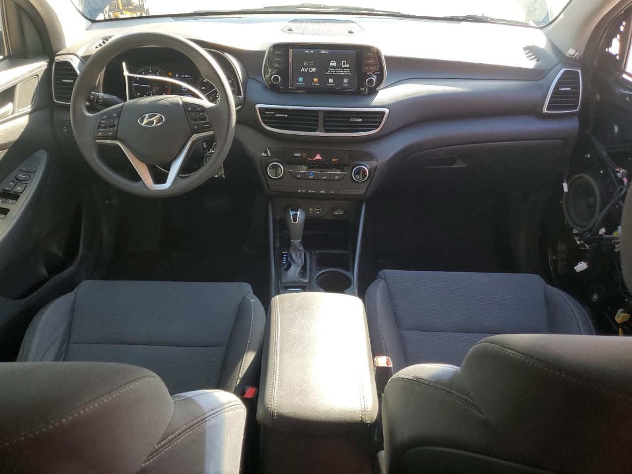 2019 Hyundai Tucson VIN KM8J23A49KU893858 Copart auction photo, front end / side damage thumbnail 8