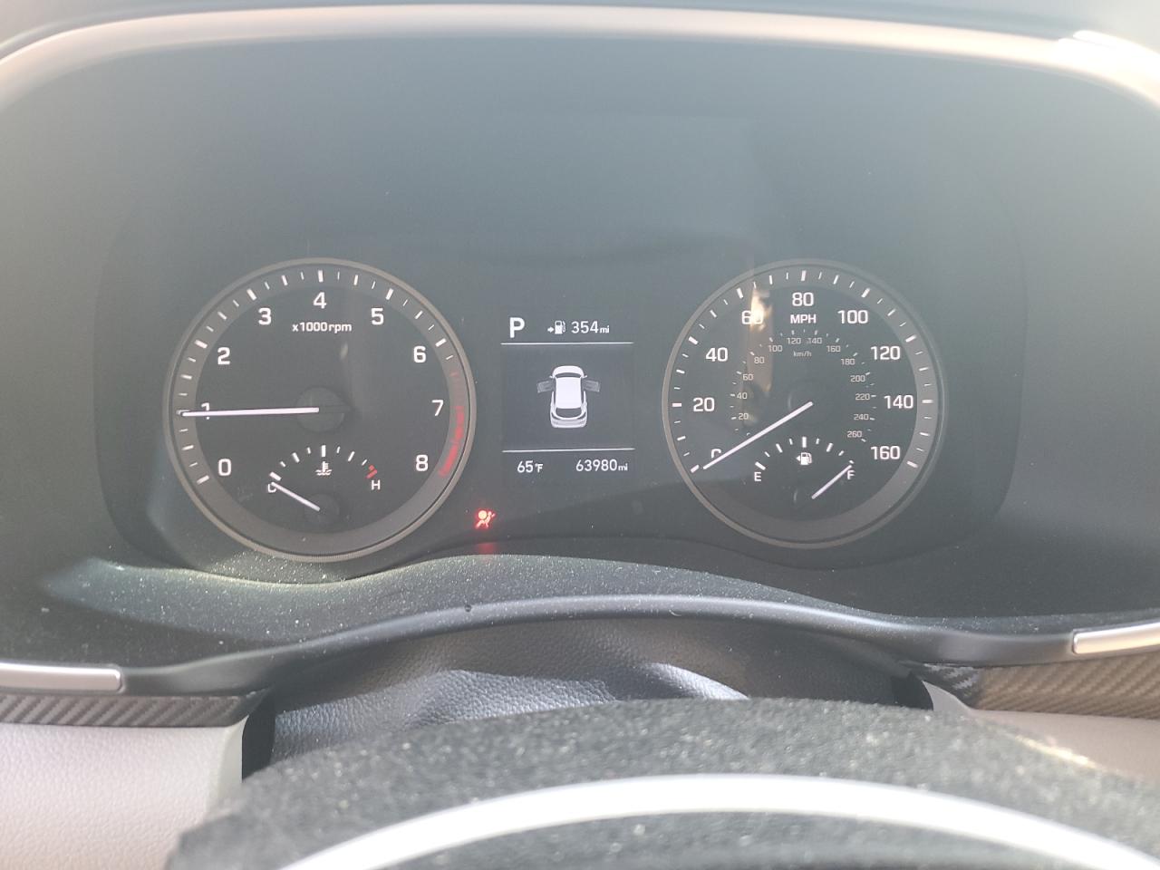 2020 Hyundai Tucson VIN KM8J23A47LU145465 Copart auction photo, front end damage thumbnail 9