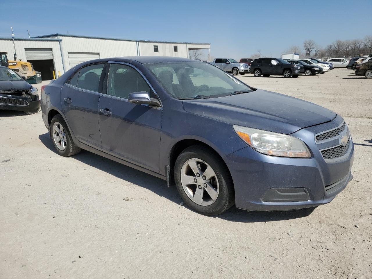 2013 Chevrolet Malibu VIN 1G11C5SA9DF357753 Copart auction photo, side damage thumbnail 4