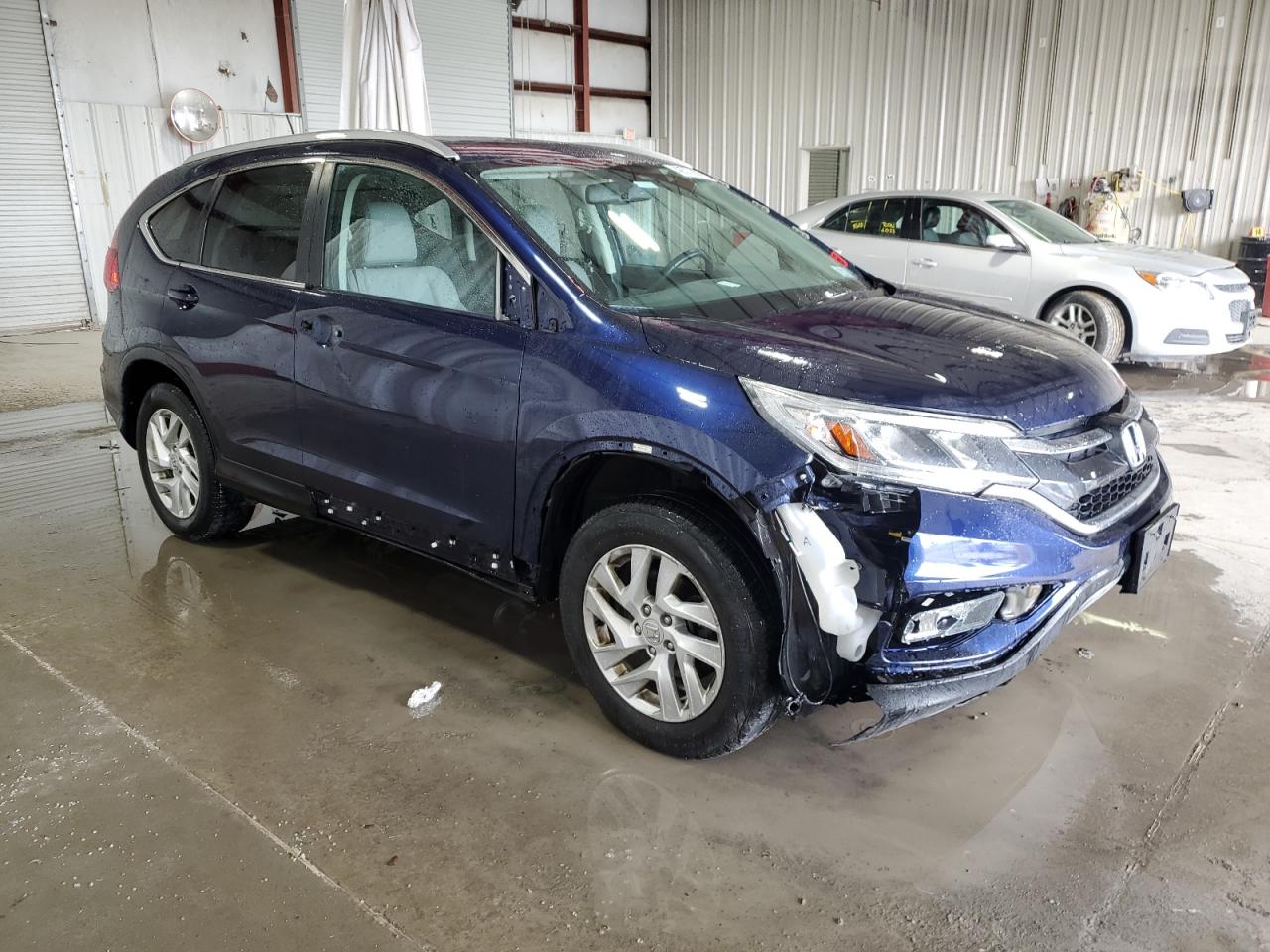 2015 Honda CR-V VIN 5J6RM4H7XFL100080 Copart auction photo, front end damage thumbnail 4