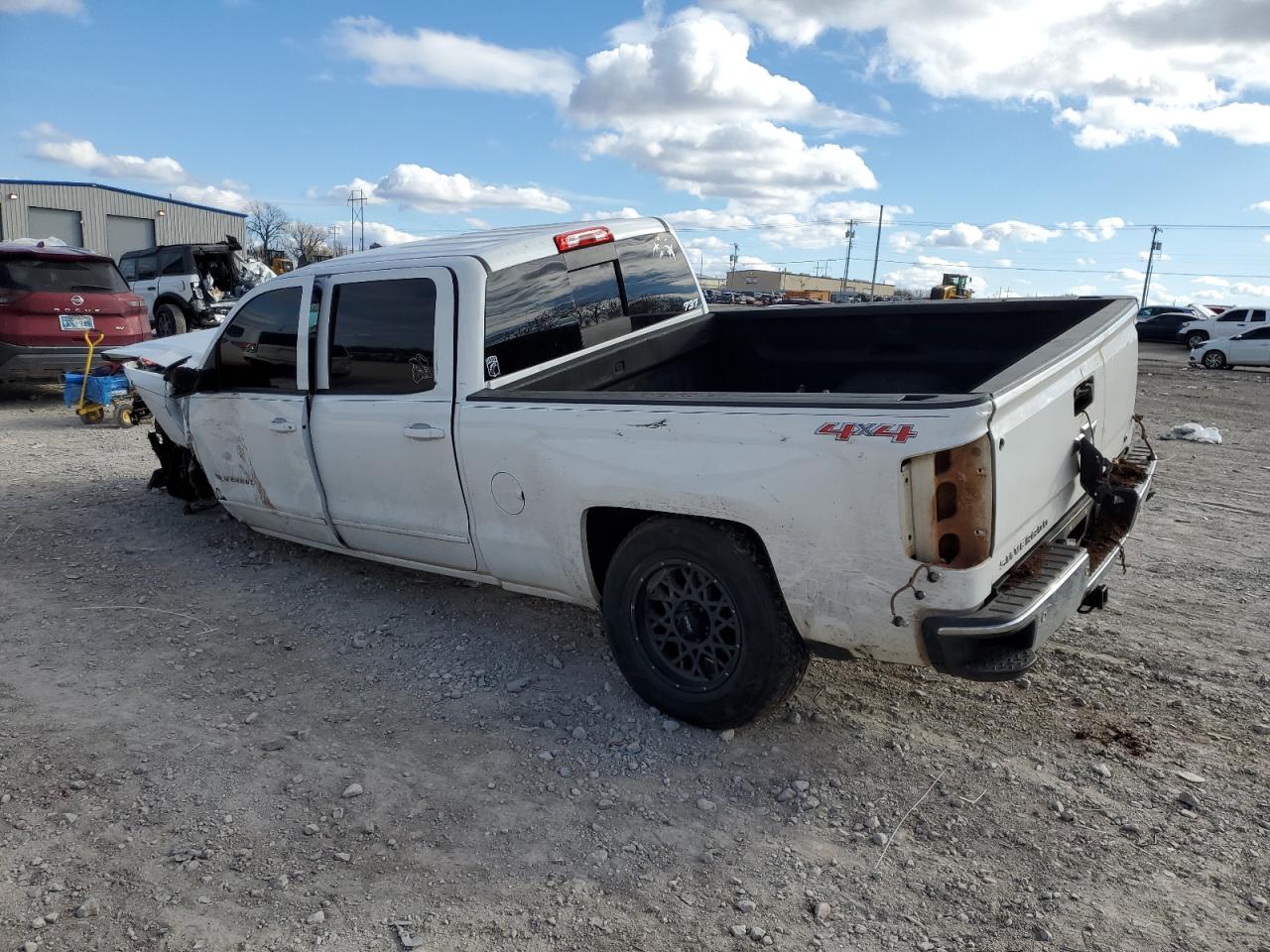 2015 Chevrolet Silverado VIN 3GCUKREH7FG171248 Copart auction photo, all over damage thumbnail 2