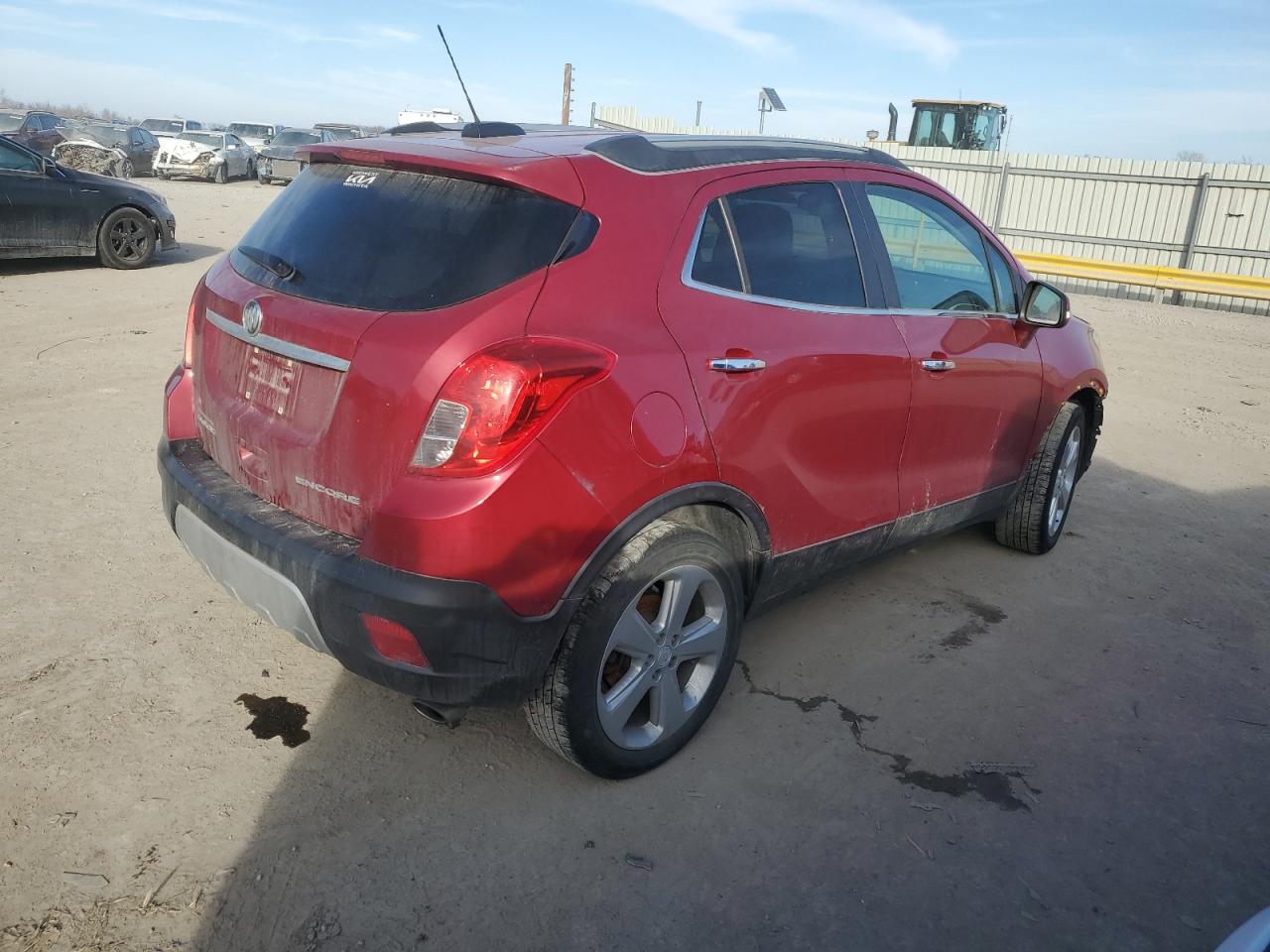 2015 Buick Encore VIN KL4CJBSB0FB080928 Copart auction photo, front end damage thumbnail 3