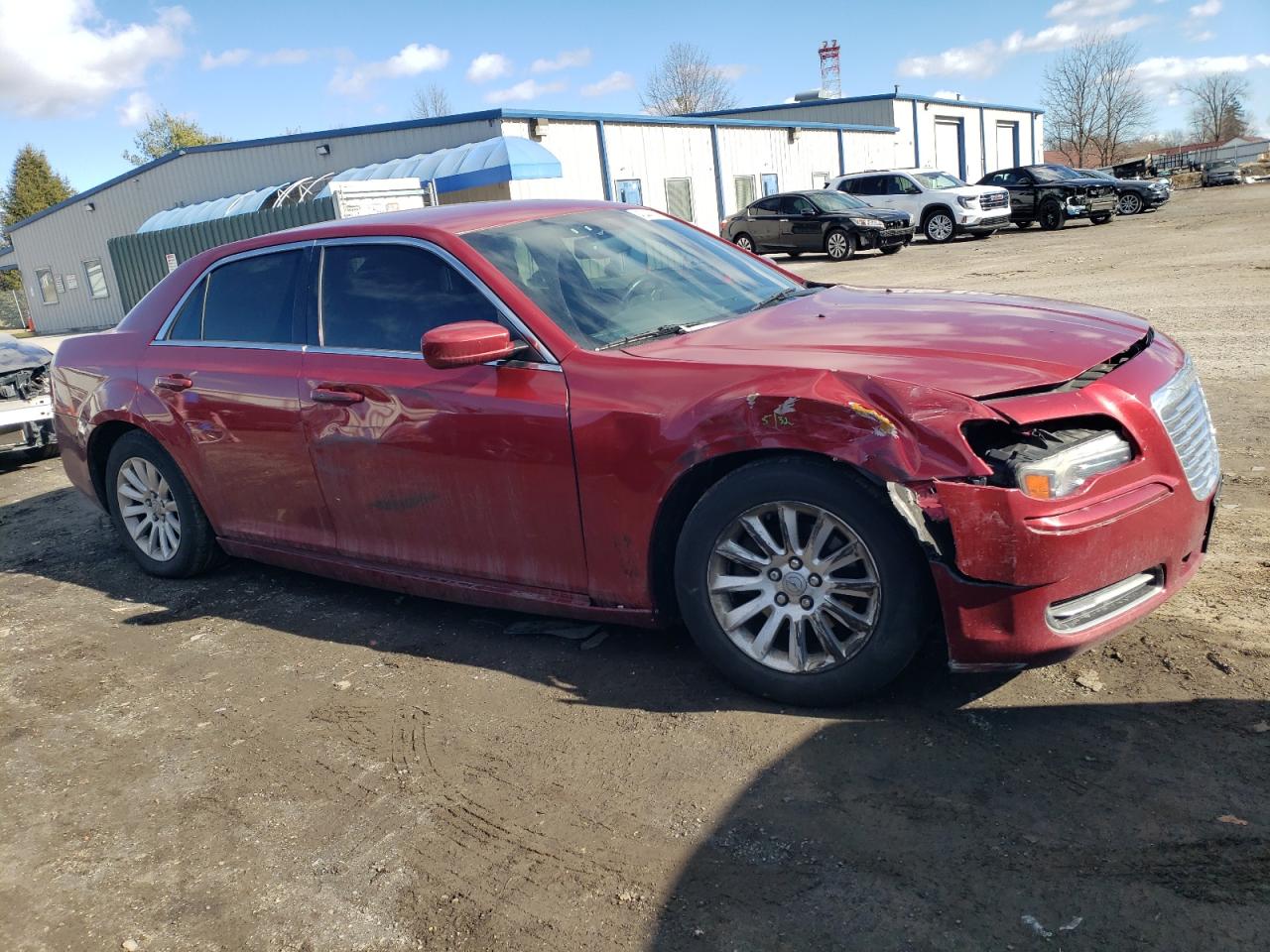 2012 Chrysler 300 VIN 2C3CCAAG8CH251620 Copart auction photo, front end / undercarriage damage thumbnail 4