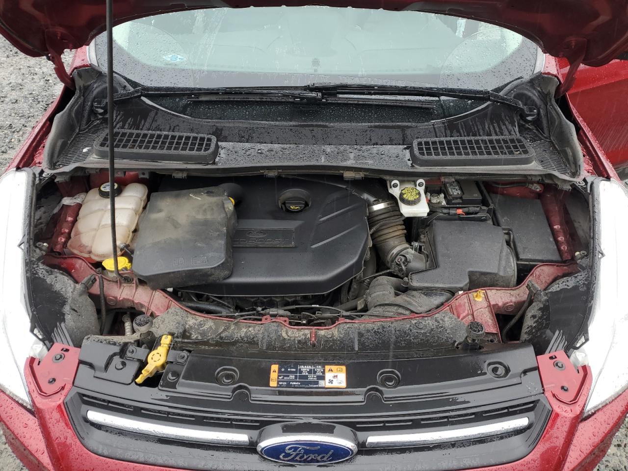 2016 Ford Escape VIN 1FMCU9G97GUA53965 Copart auction photo, side damage thumbnail 12