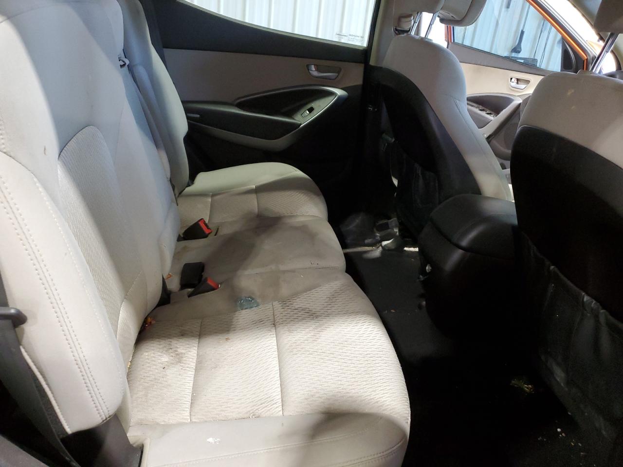 2014 Hyundai Santa Fe VIN 5XYZTDLB0EG143714 Copart auction photo, burn / hail damage thumbnail 11