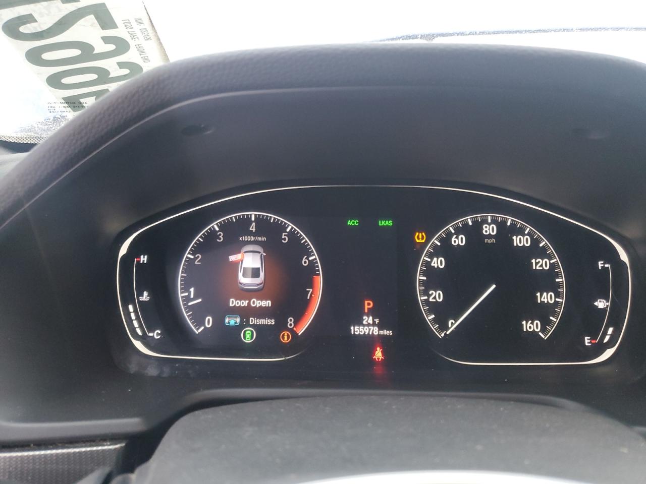 2018 Honda Accord VIN 1HGCV1F31JA025458 Copart auction photo, front end / rear end damage thumbnail 9