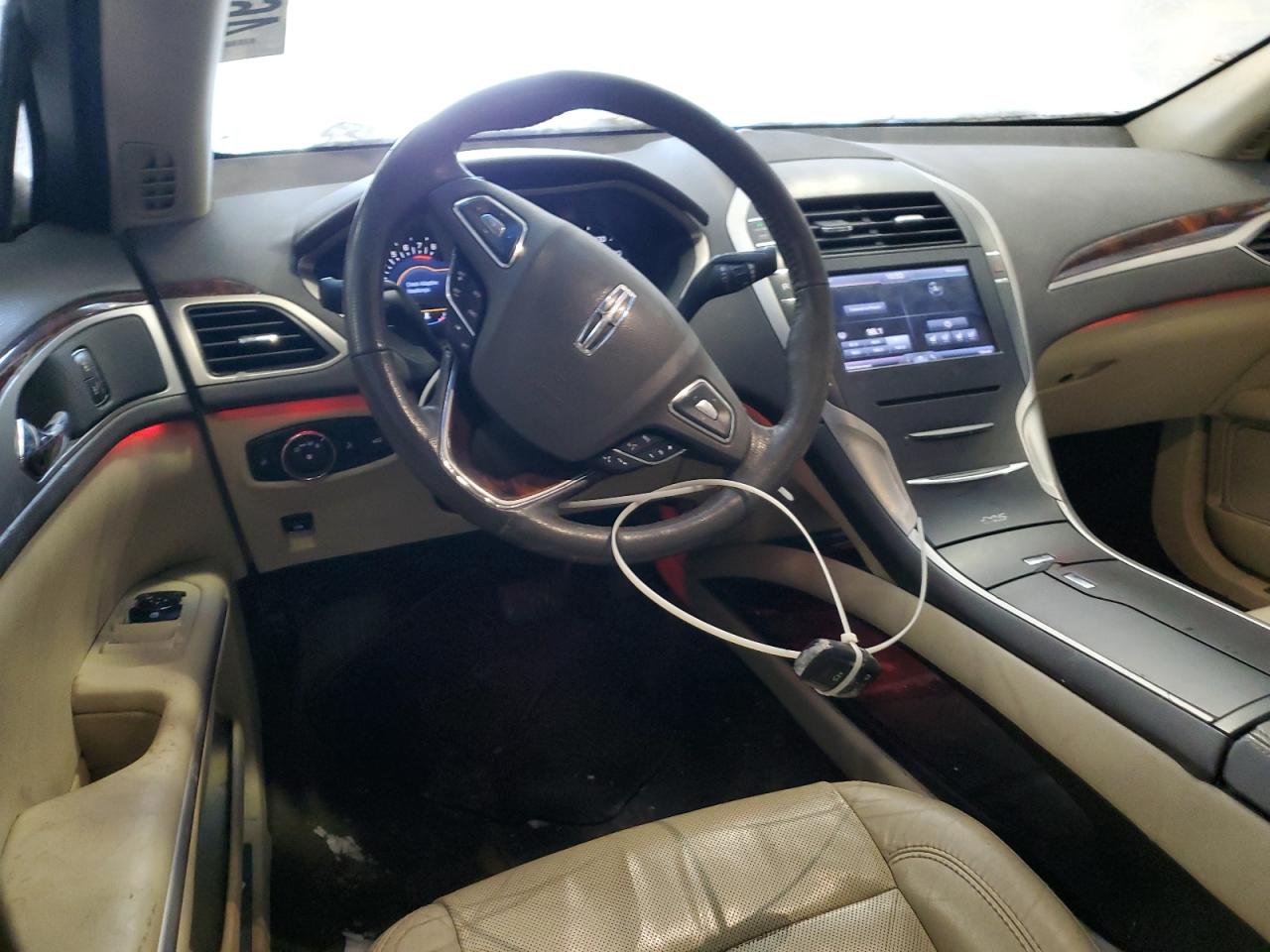 2013 Lincoln MKZ VIN 3LN6L2G91DR806156 Copart auction photo, front end / rear end damage thumbnail 8