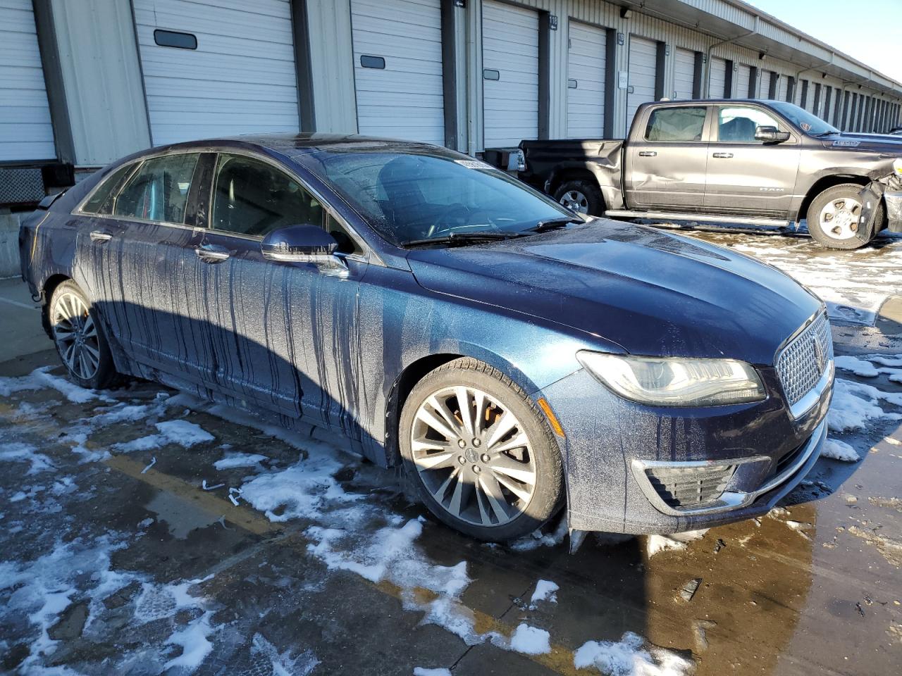 2017 Lincoln MKZ VIN 3LN6L5C95HR618737 Copart auction photo, rear end damage thumbnail 4