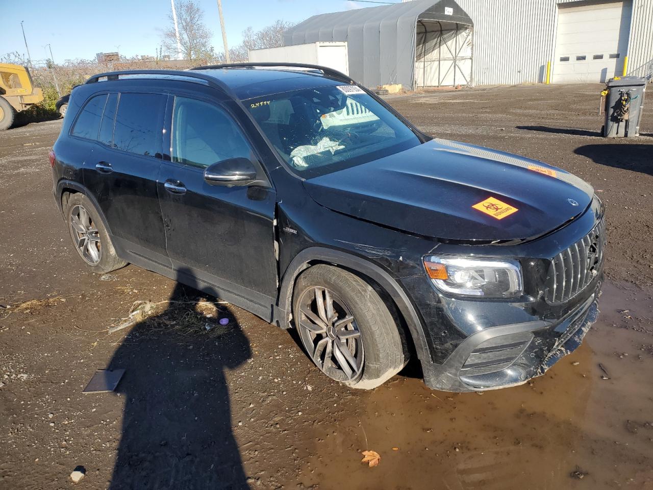 2021 Mercedes-Benz GLB VIN W1N4M5BB4MW147984 Copart auction photo, front end damage thumbnail 4