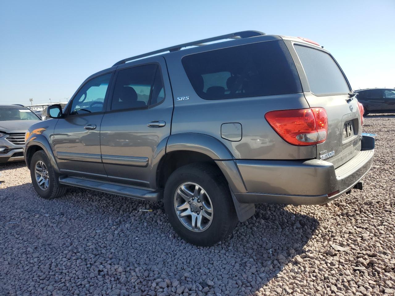 2006 Toyota Sequoia VIN 5TDZT34A86S282963 Copart auction photo, side / rear end damage thumbnail 2