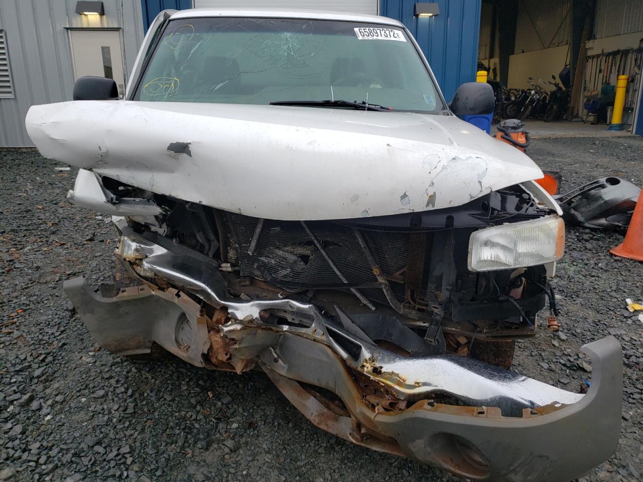 2006 GMC Sierra VIN 3GTEC14X36G237712 Copart auction photo, all over damage thumbnail 9