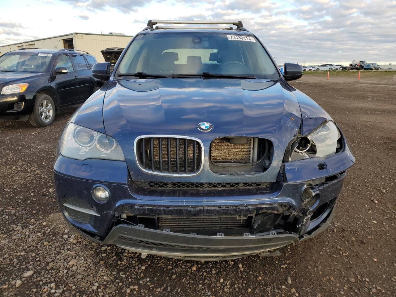 2013 BMW X5 VIN 5UXZV4C55D0B04143 Copart auction photo, front end / rear end damage thumbnail 5