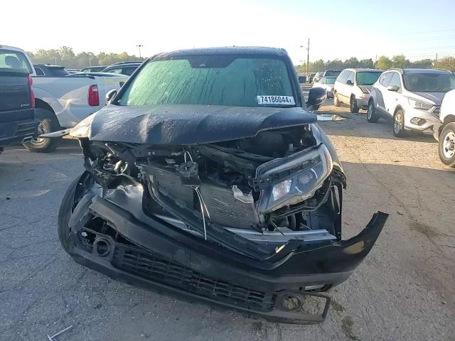2020 Honda Ridgeline VIN 5FPYK3F51LB023253 Copart auction photo, front end / side damage thumbnail 11