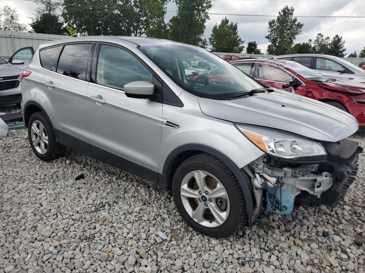 2015 Ford Escape VIN 1FMCU9G92FUB28974 Copart auction photo, all over damage thumbnail 4
