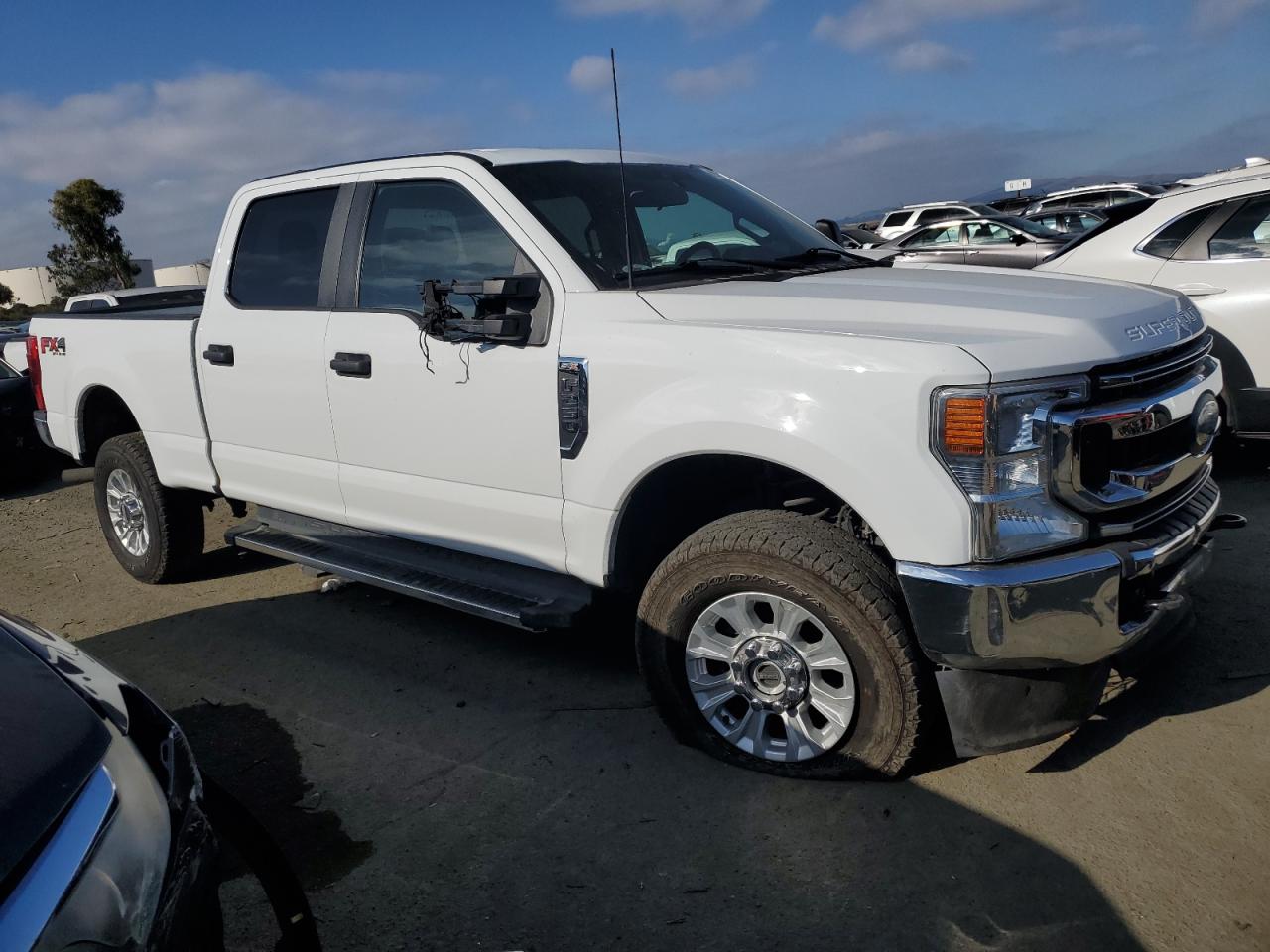 2022 Ford F250 VIN 1FT7W2BN0NEG13523 Copart auction photo, front end damage thumbnail 4