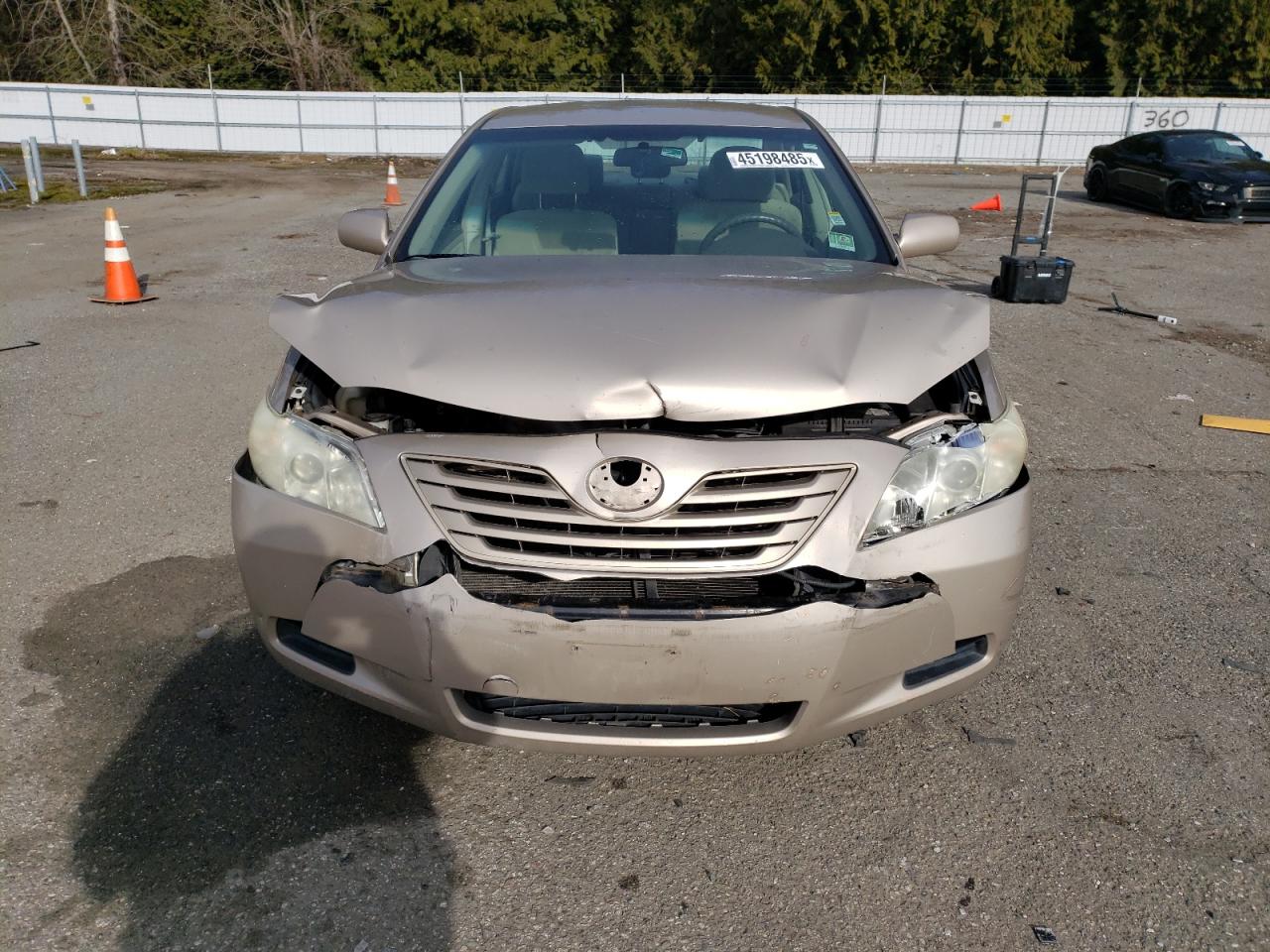 2009 Toyota Camry VIN 4T4BE46K79R074713 Copart auction photo, front end damage thumbnail 5
