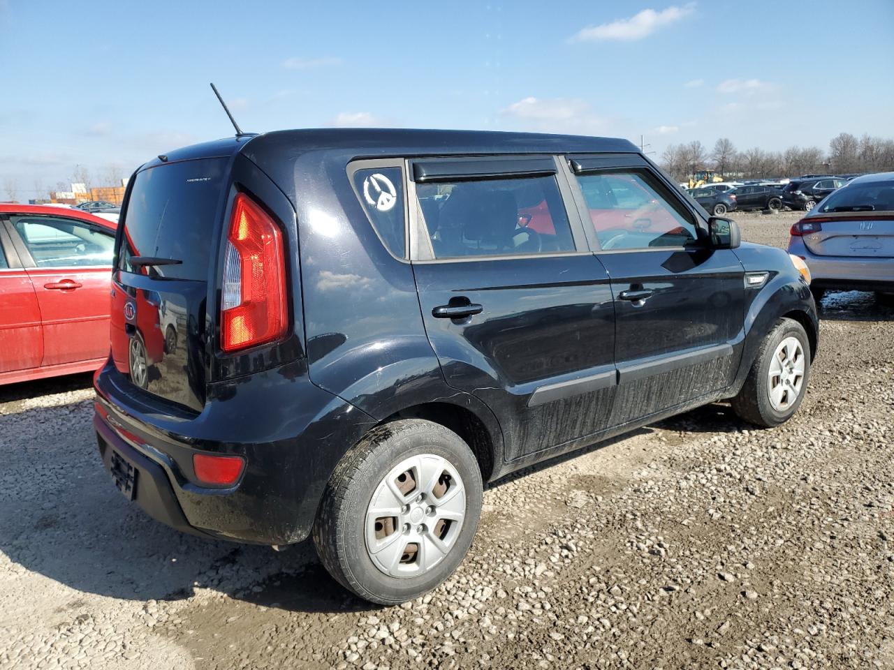 2012 KIA Soul VIN KNDJT2A50C7443763 Copart auction photo, minor dent/scratches damage thumbnail 3