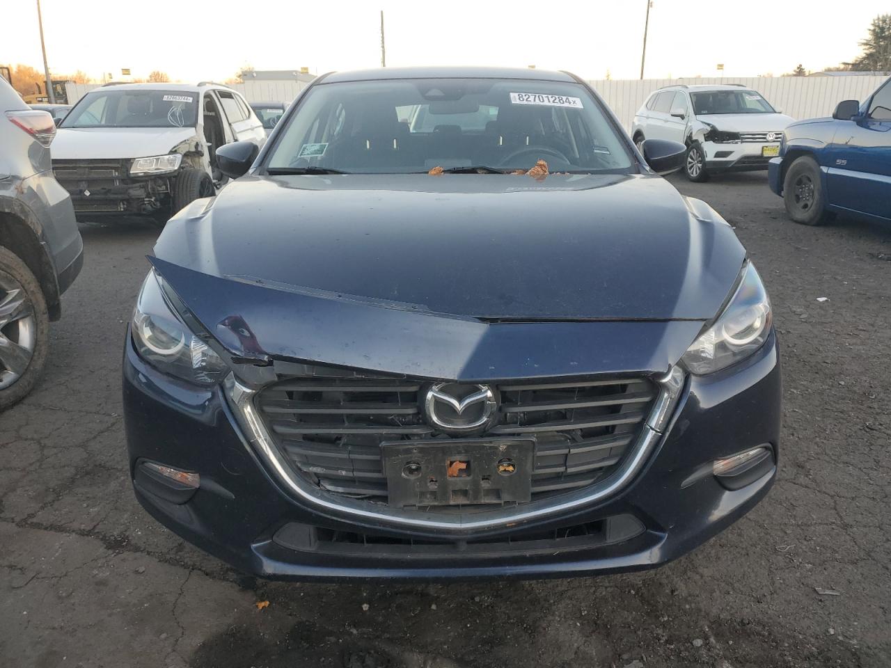 2018 Mazda 3 VIN 3MZBN1K78JM276514 Copart auction photo, front end / all over damage thumbnail 5