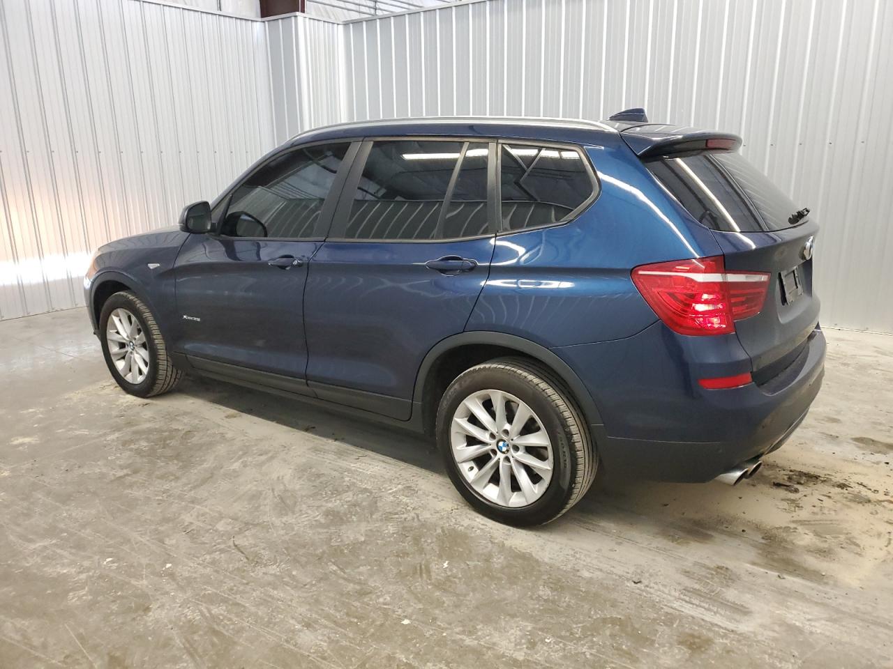2015 BMW X3 VIN 5UXWX9C5XF0D53132 Copart auction photo, minor dent/scratches damage thumbnail 2