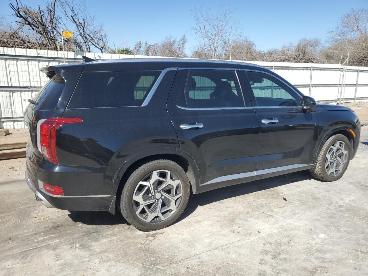 2021 Hyundai Palisade VIN KM8R7DHE9MU216062 Copart auction photo, front end damage thumbnail 3