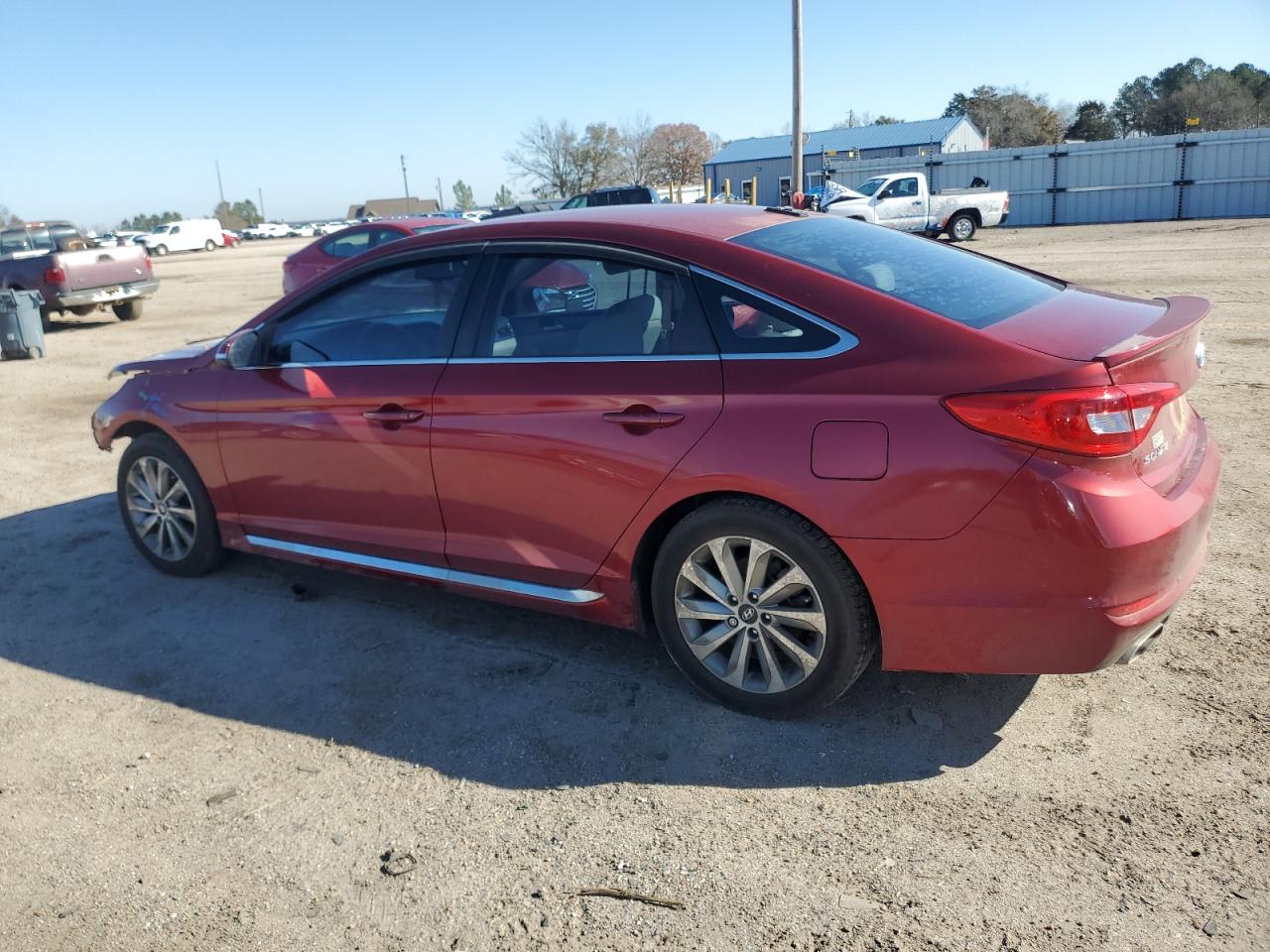 2016 Hyundai Sonata VIN 5NPE34AF3GH429136 Copart auction photo, front end damage thumbnail 2
