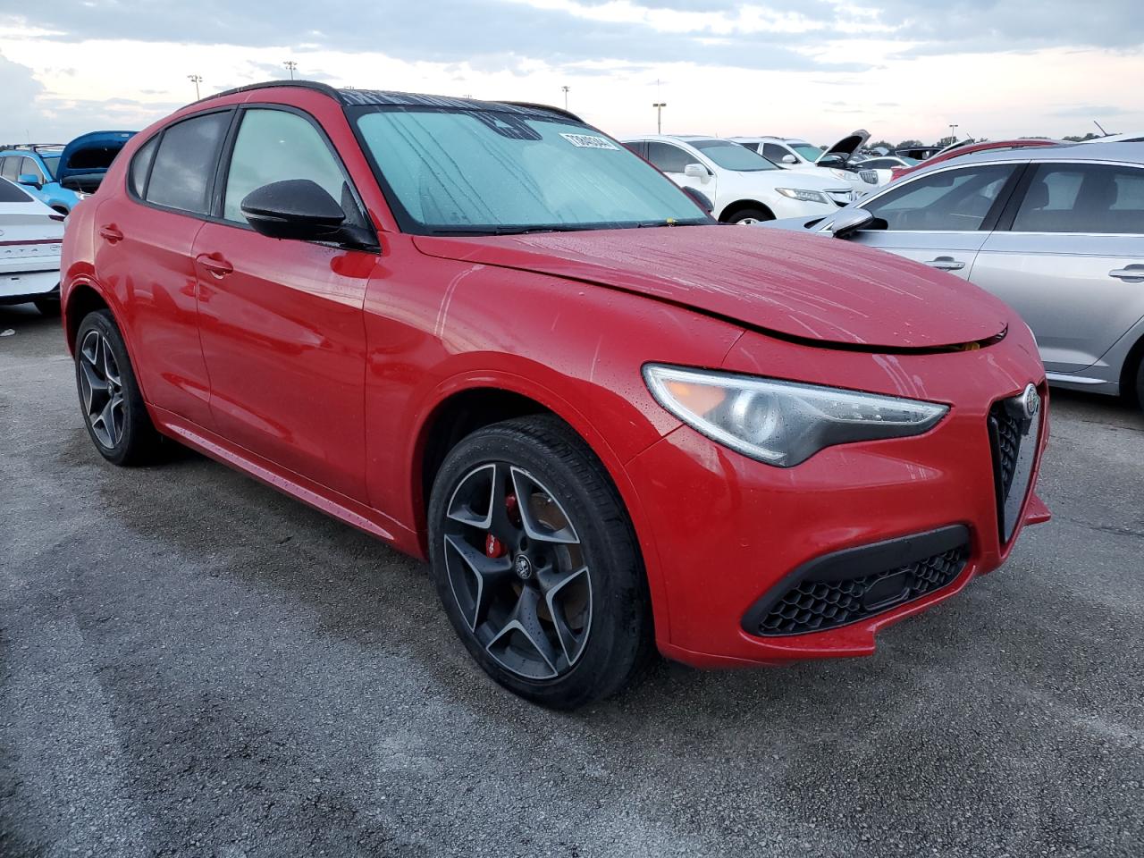 2020 Alfa Romeo Stelvio VIN ZASPAKBN1L7C95824 Copart auction photo, water/flood damage thumbnail 4