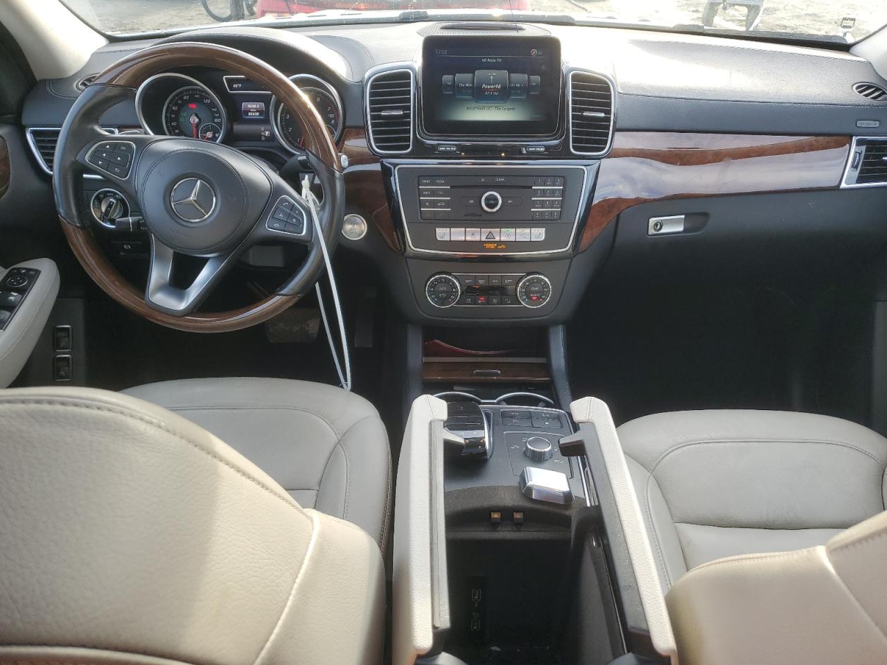 2017 Mercedes-Benz GLS-klasse VIN 4JGDF6EE9HA792657 Copart auction photo, rear end damage thumbnail 8