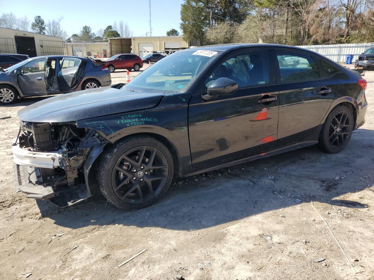 2022 Honda Civic VIN 2HGFE2F50NH506023