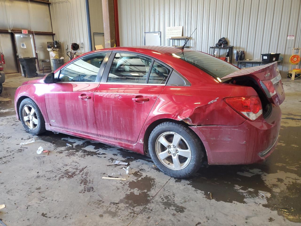 2012 Chevrolet Cruze VIN 1G1PF5SCXC7192906 Copart auction photo, rear end damage thumbnail 2