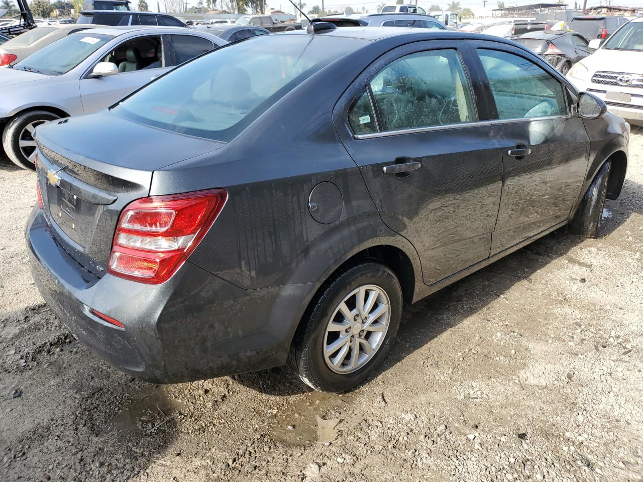 2017 Chevrolet Sonic VIN 1G1JD5SG7H4131892 Copart auction photo, mechanical damage thumbnail 3