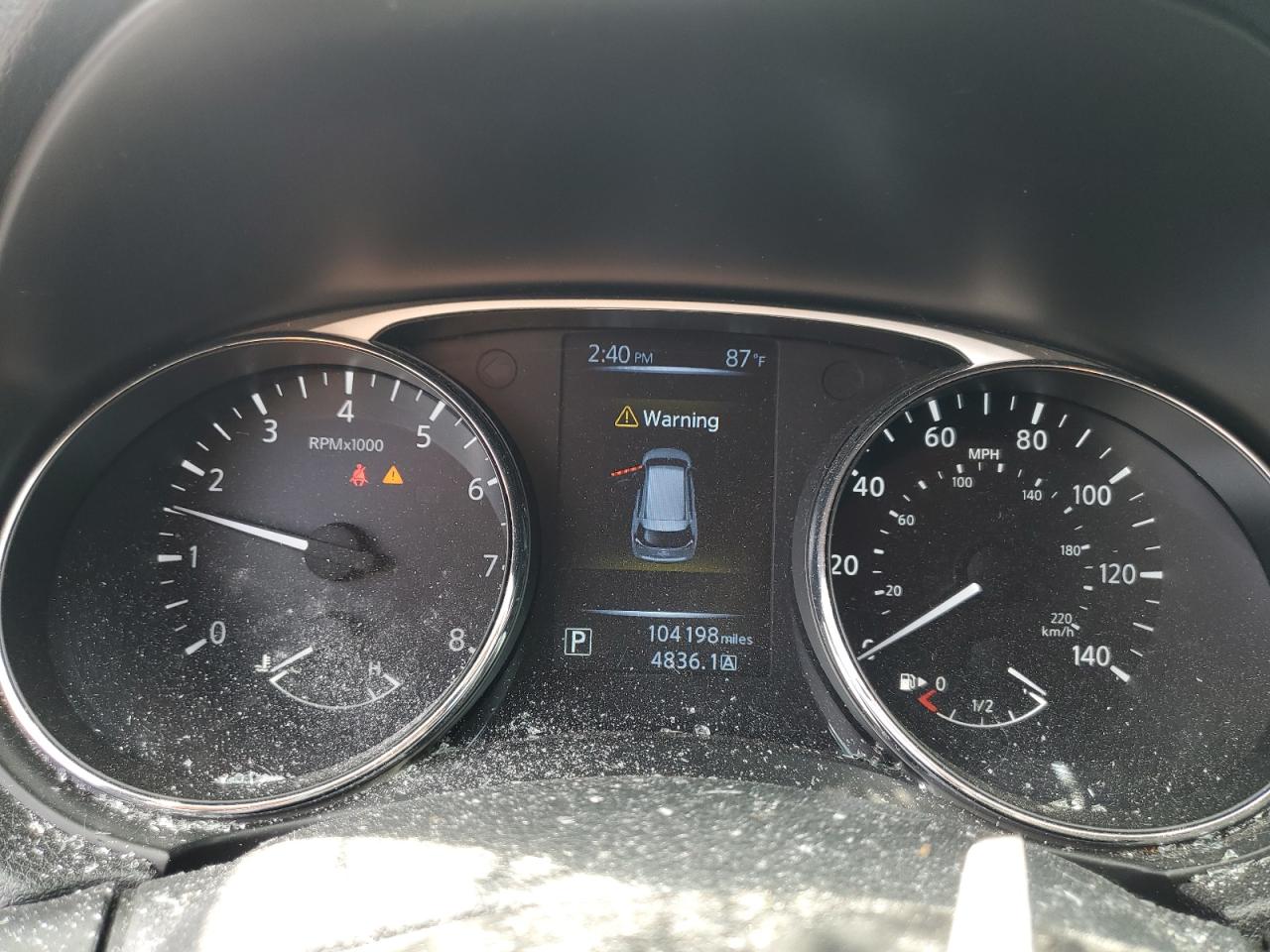 2016 Nissan Rogue VIN 5N1AT2MT5GC921274 Copart auction photo, front end damage thumbnail 9