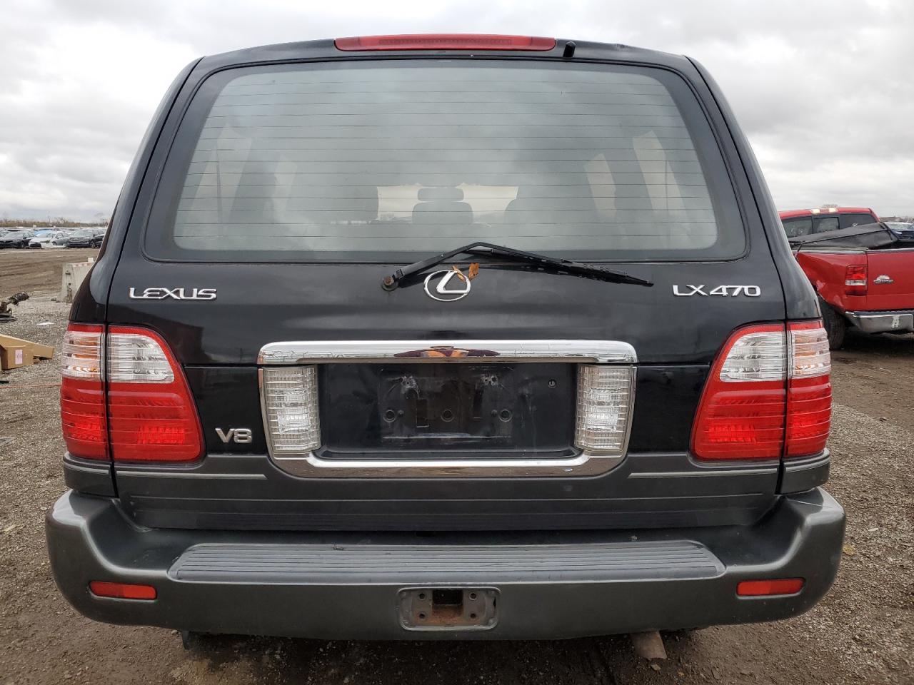 2003 Lexus LX VIN JTJHT00W333526380 Copart auction photo, front end / minor dent/scratches damage thumbnail 6