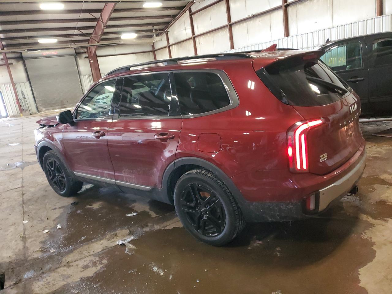 2023 KIA Telluride VIN 5XYP3DGC0PG344199 Copart auction photo, front end damage thumbnail 2