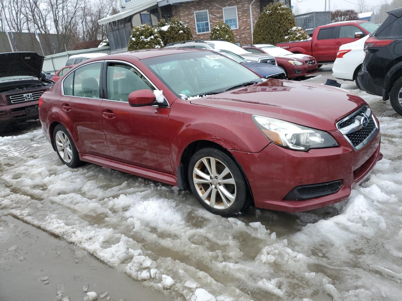 2013 Subaru Legacy VIN 4S3BMBC68D3009171 Copart auction photo, minor dent/scratches damage thumbnail 4