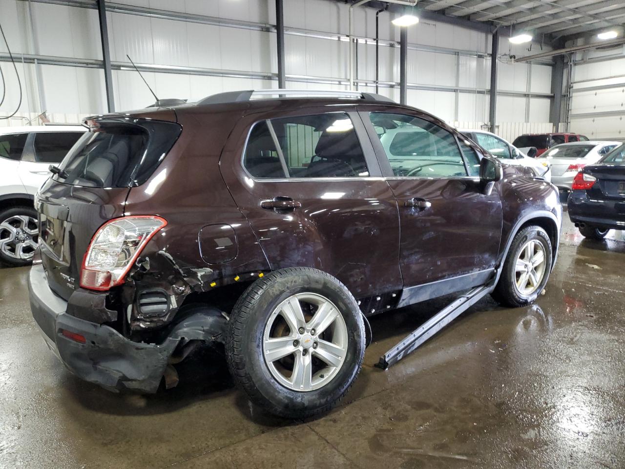 2016 Chevrolet Trax VIN KL7CJPSB5GB743492 Copart auction photo, rear end / front end damage thumbnail 3