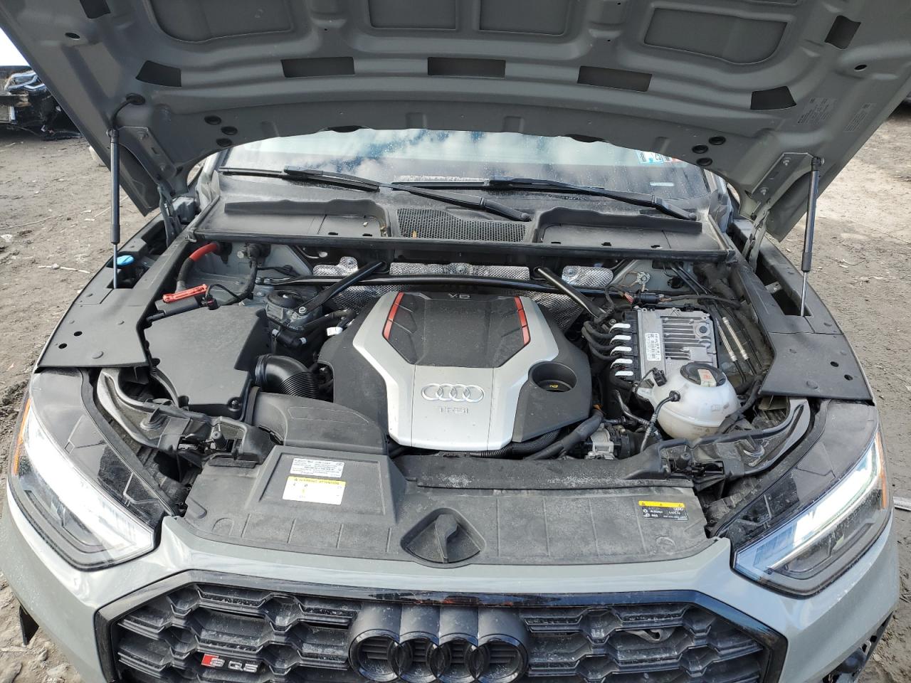 2021 Audi SQ5 VIN WA1B4AFY6M2035470 Copart auction photo, front end damage thumbnail 12