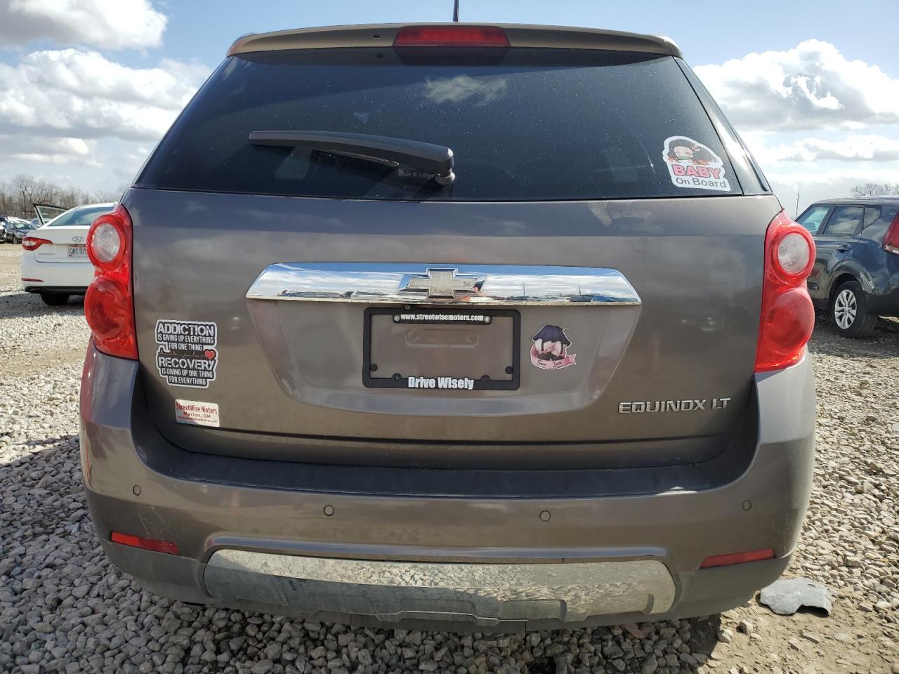 2011 Chevrolet Equinox VIN 2CNALPEC4B6445290 Copart auction photo, all over / mechanical damage thumbnail 6