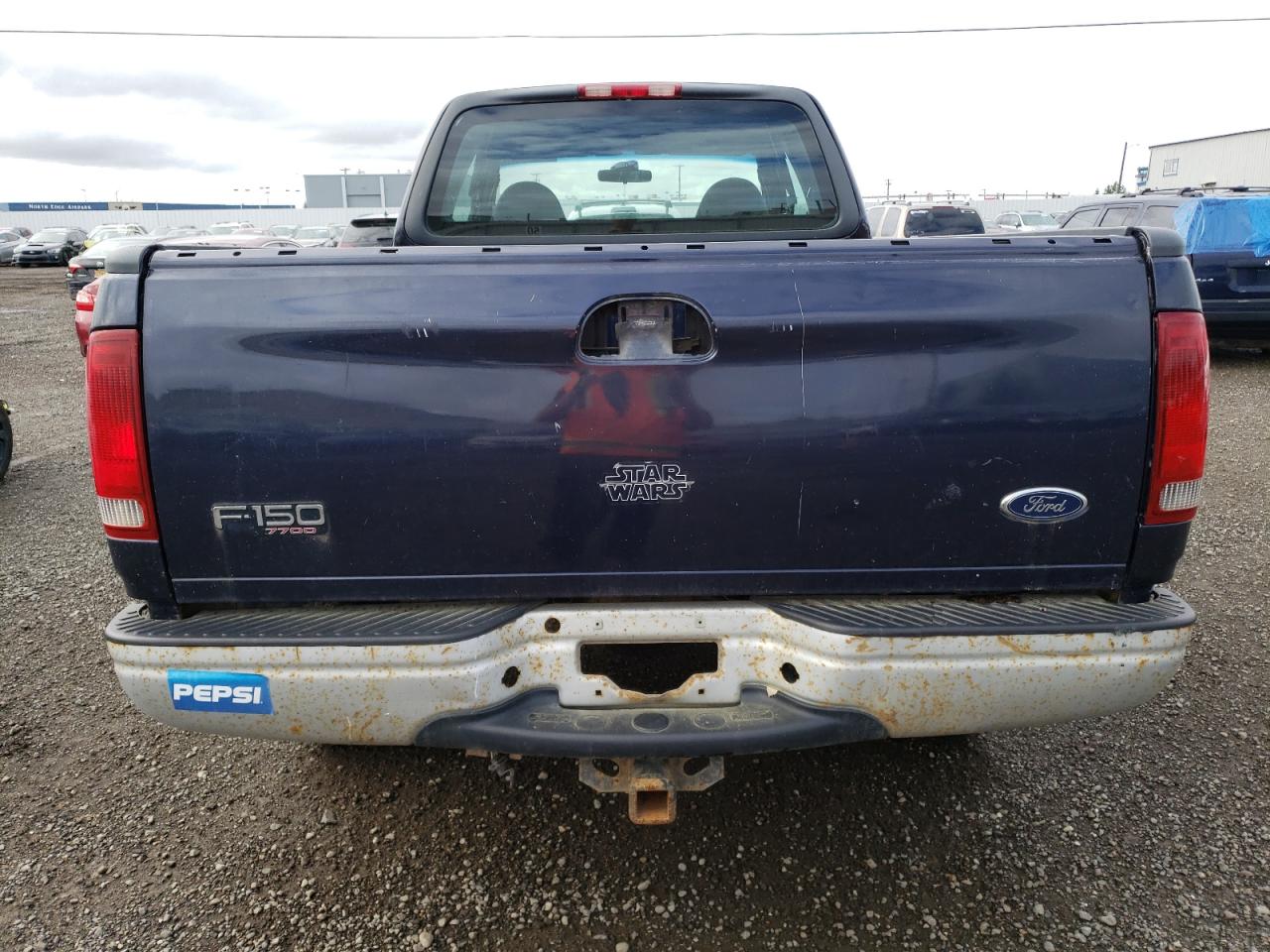 2000 Ford F-150 VIN 2FTPX18Z9YCA27687 Copart auction photo, mechanical / all over damage thumbnail 6