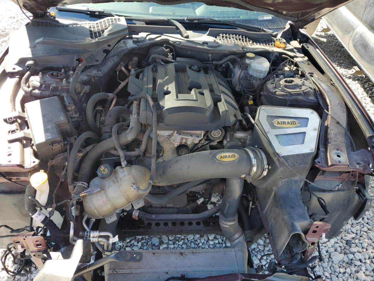 2018 Ford Mustang VIN 1FA6P8TH5J5179829 Copart auction photo, front end / side damage thumbnail 11