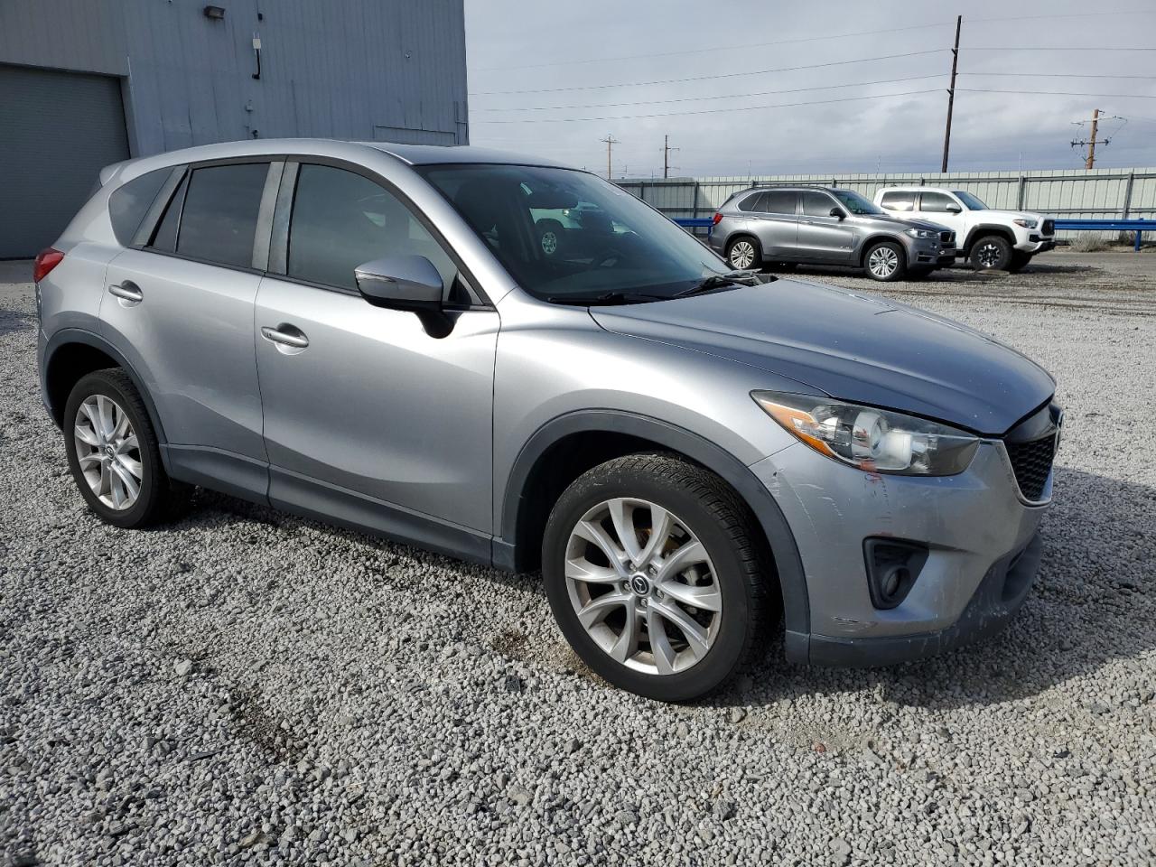 2015 Mazda CX-5 VIN JM3KE4DY9F0537208 Copart auction photo, front end damage thumbnail 4