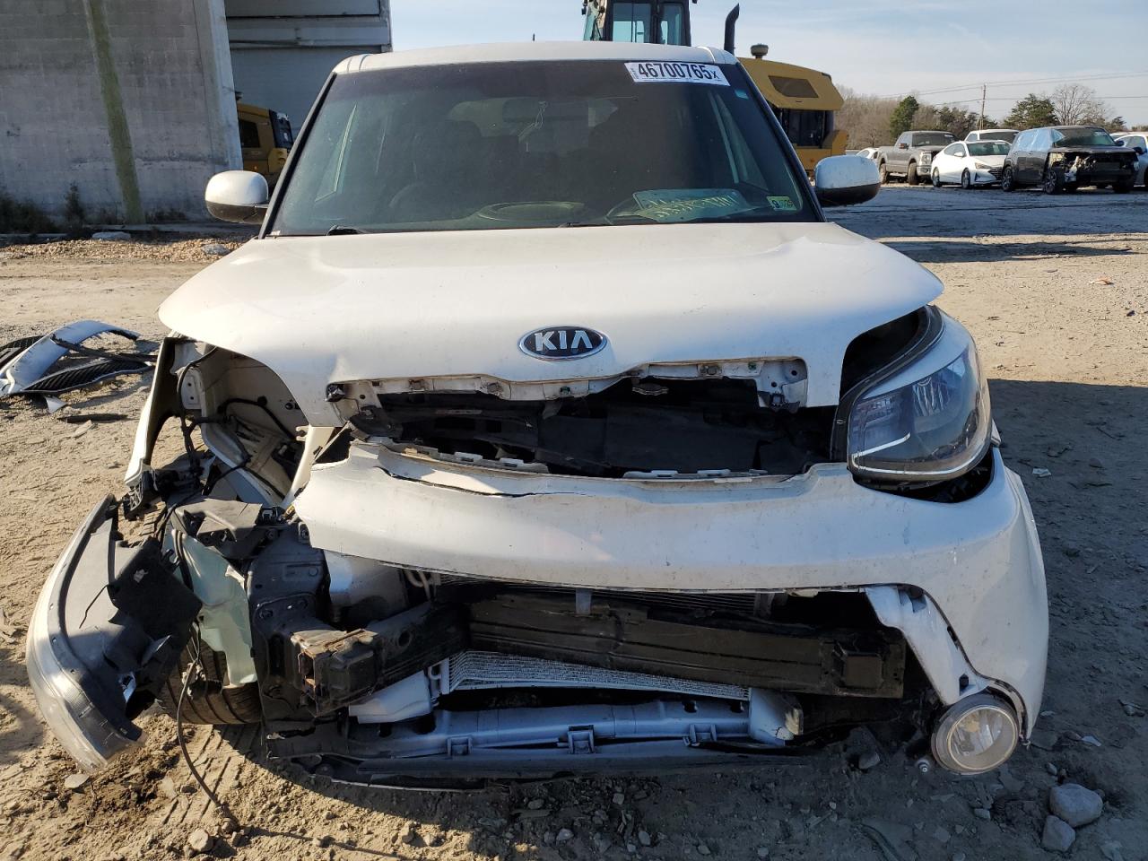 2016 KIA Soul VIN KNDJP3A51G7352744 Copart auction photo, front end / rear end damage thumbnail 5