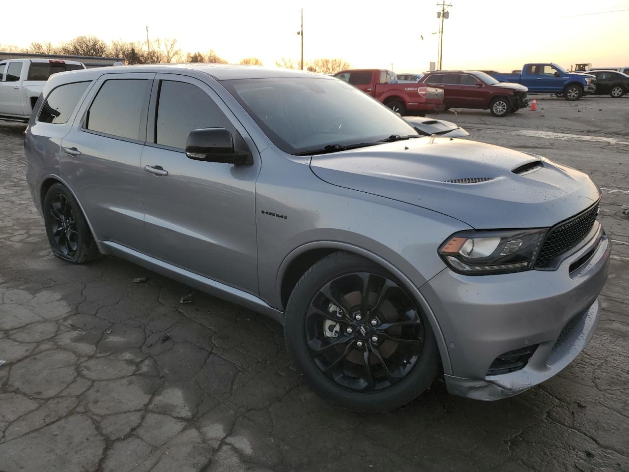 2020 Dodge Durango VIN 1C4SDHCT5LC154871 Copart auction photo, rear end / front end damage thumbnail 4