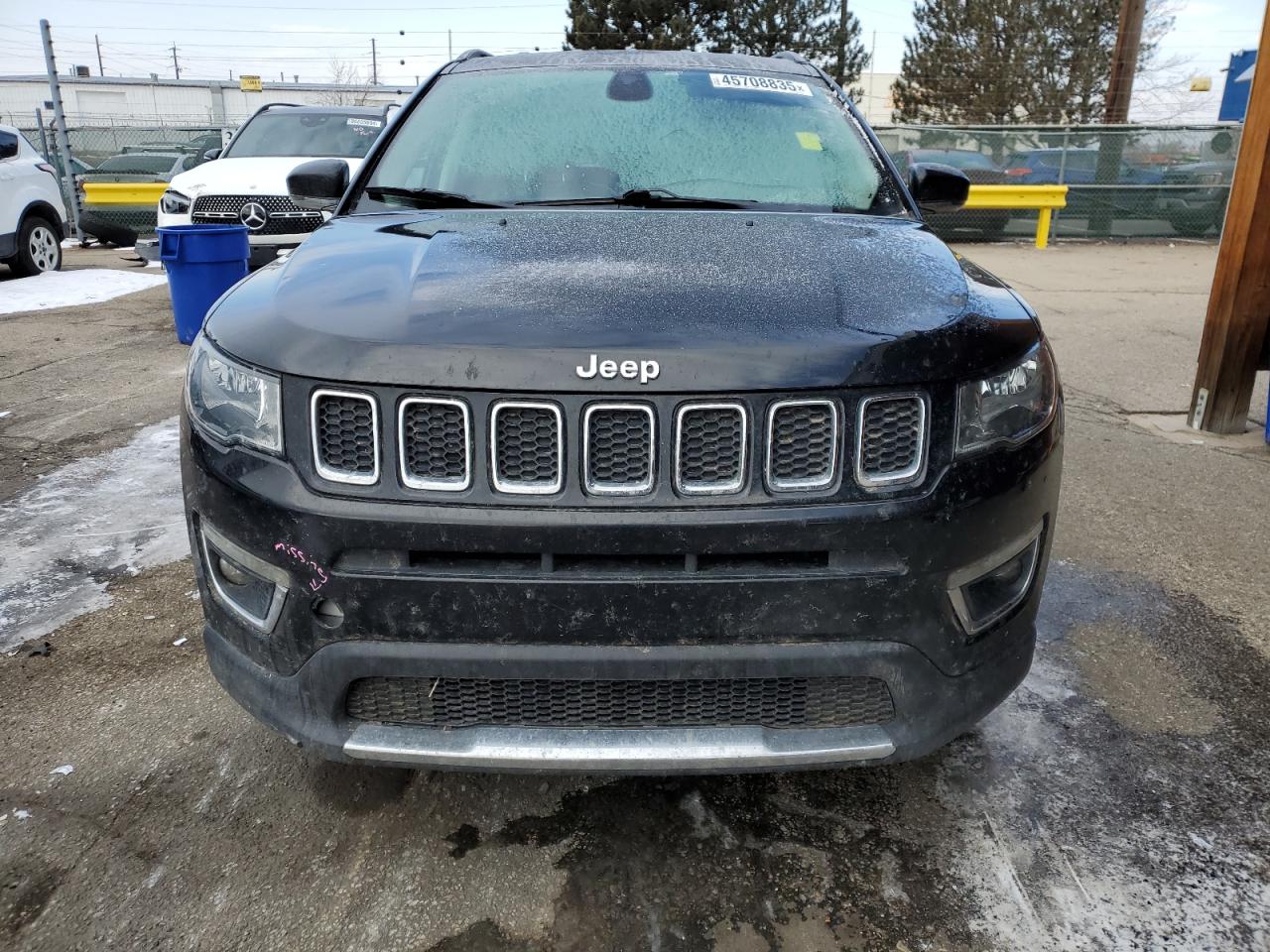 2019 Jeep Compass VIN 3C4NJDCB5KT729446 Copart auction photo, hail damage thumbnail 5