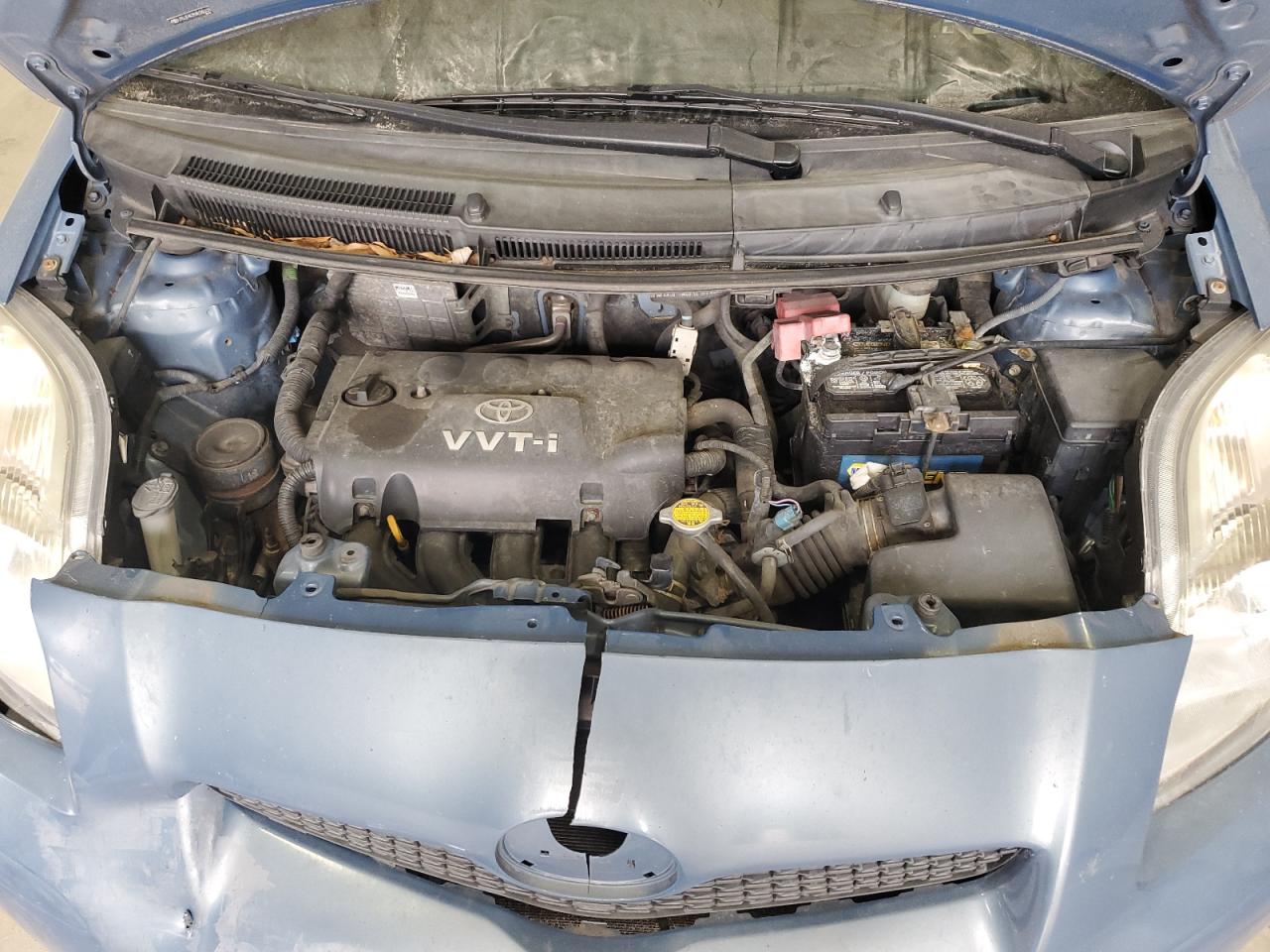 2010 Toyota Yaris VIN JTDJT4K39A5286171 Copart auction photo, front end damage thumbnail 11