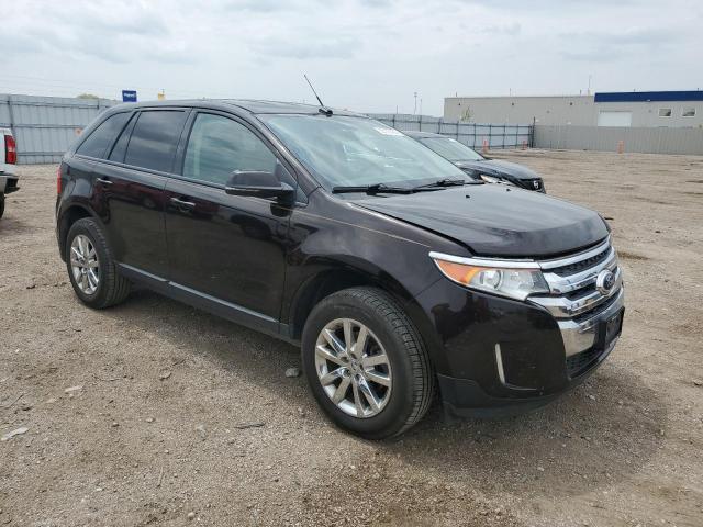 2013 Ford Edge VIN 2FMDK3JC0DBB86192 Copart auction photo, front end / side damage thumbnail 4