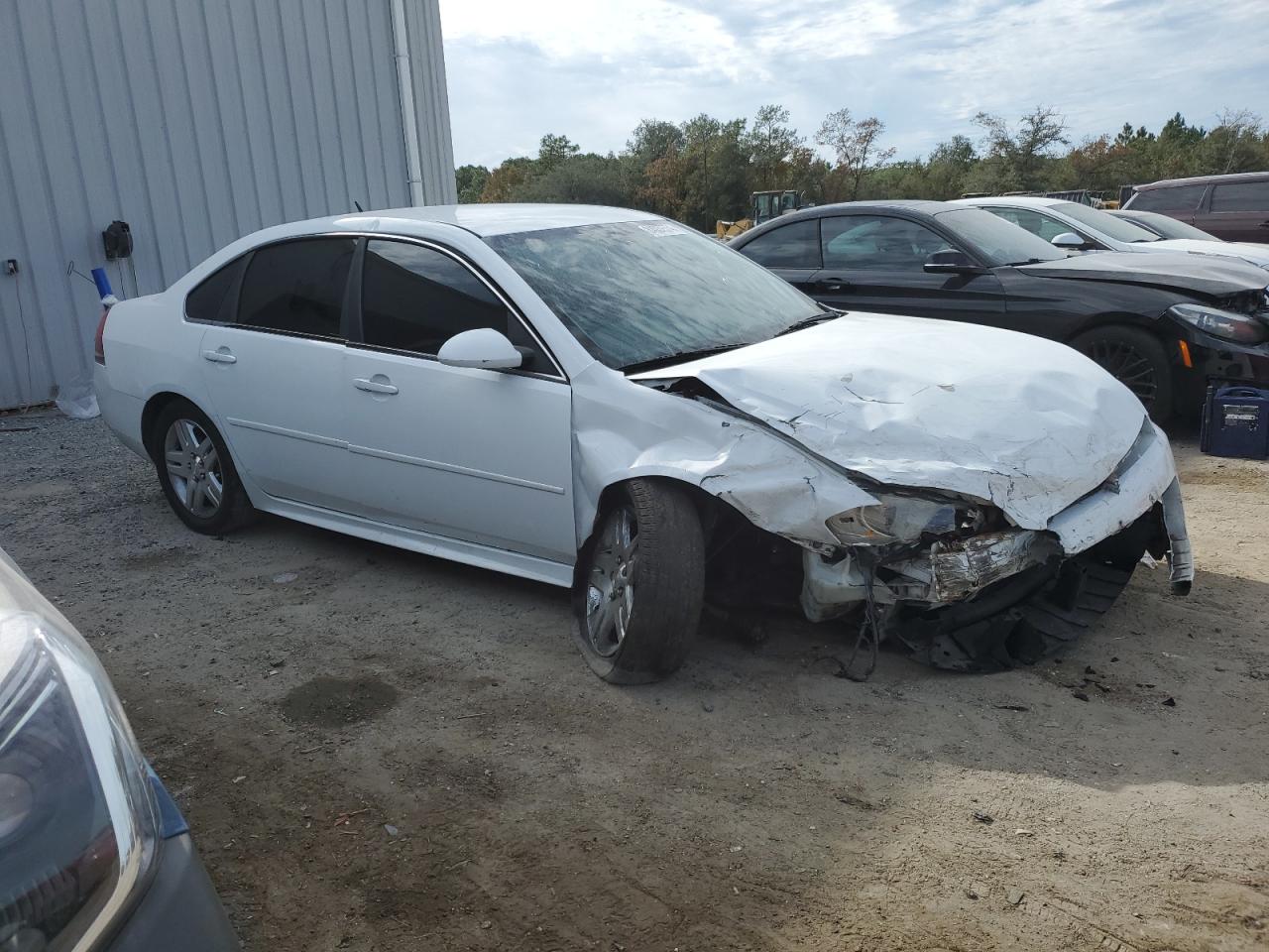 2016 Chevrolet Impala VIN 2G1WB5E3XG1185136 Copart auction photo, undercarriage / front end damage thumbnail 4
