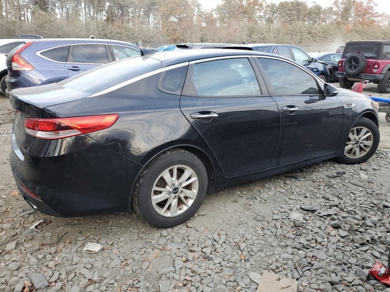 2016 KIA Optima VIN 5XXGT4L35GG097076 Copart auction photo, mechanical damage thumbnail 3