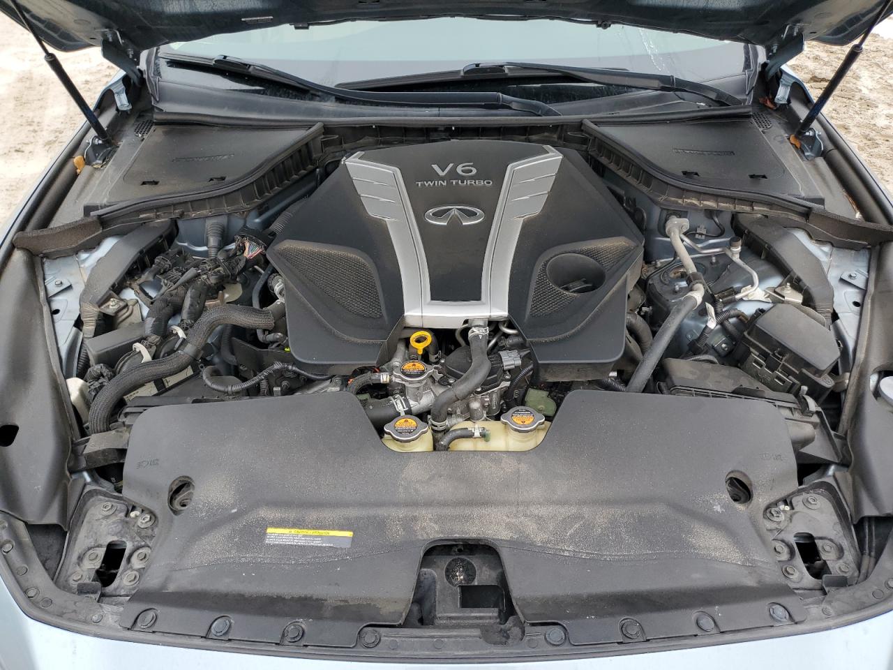 2017 Infiniti Q50 VIN JN1EV7AP8HM738096 Copart auction photo, rear end damage thumbnail 7