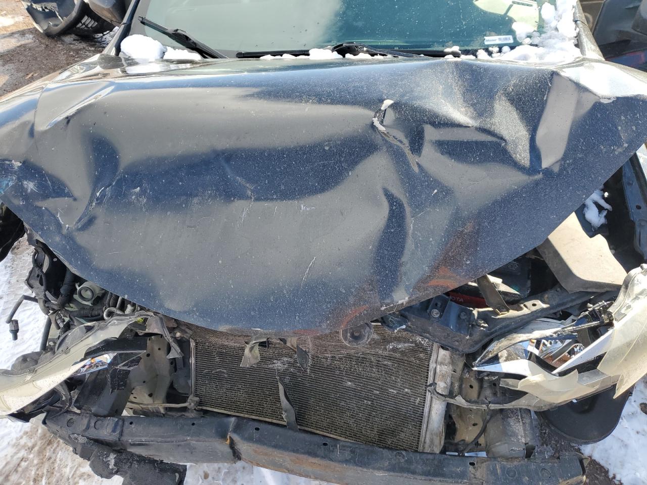 2014 Toyota Corolla VIN 5YFBURHE1EP107315 Copart auction photo, front end damage thumbnail 13
